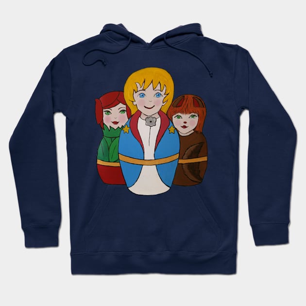 Little Prince Matryoshka version Hoodie by crismotta